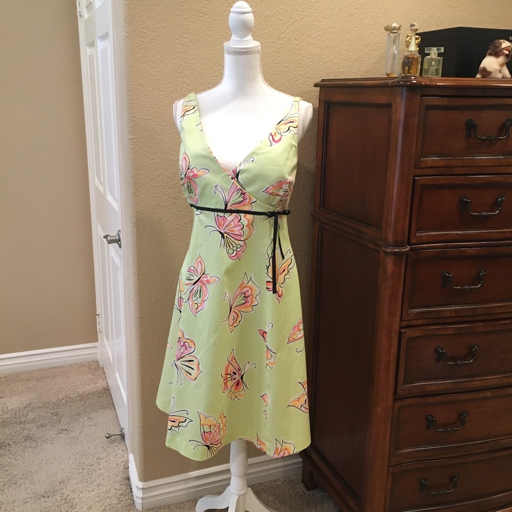 Strappy Spring Butterfly Dress